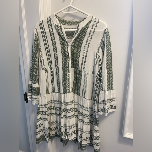 Dress, olive, size L - Picture 1 of 2